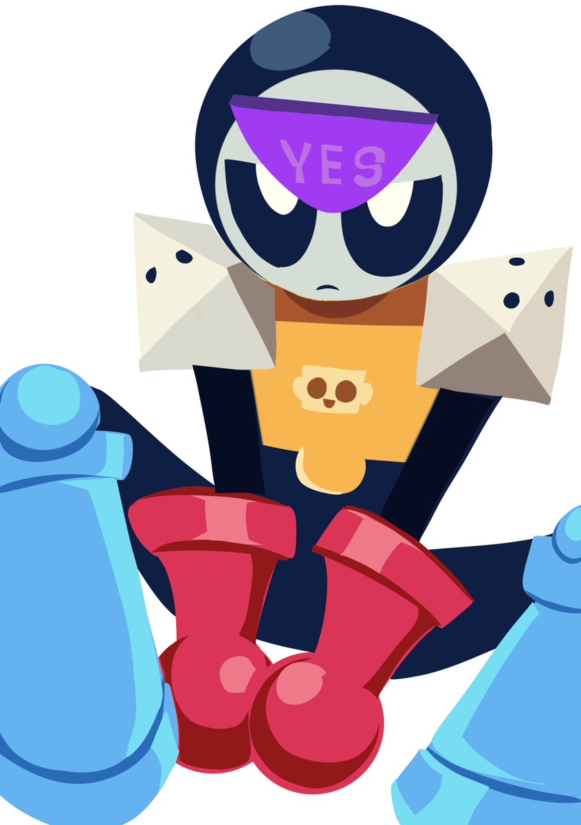 R3DD_L0SER's tweet photo. I drew this at the airport
#brawlstars #meeple https://t.co/gUcqaAjfDO