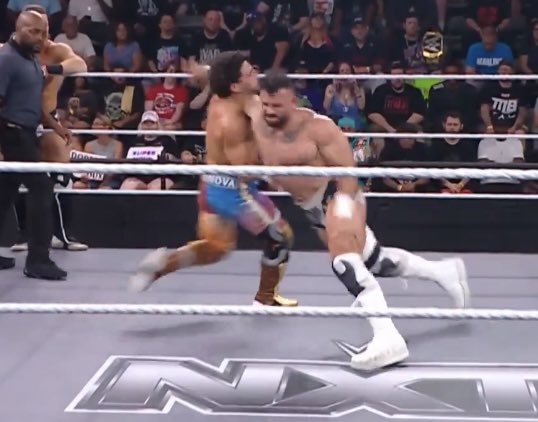 FadeAwayMedia's tweet photo. THAT CLOTHESLINE FROM DVD WAS ABSOLUTELY DISGUSTING MAN 

#WWENXT https://t.co/yYC41rhWaQ