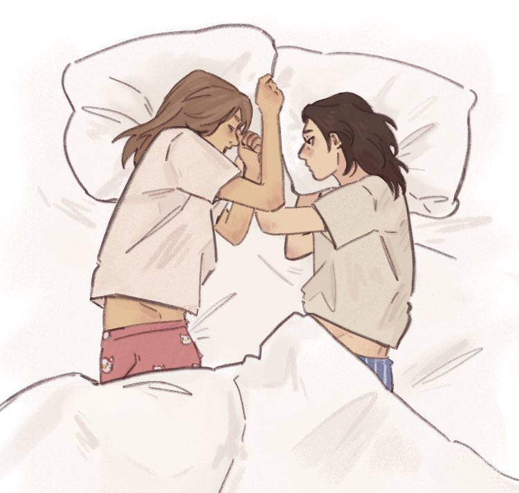 doedazed's tweet photo. sleepover #jackieshauna #yellowjackets https://t.co/7iEpN86Cnk
