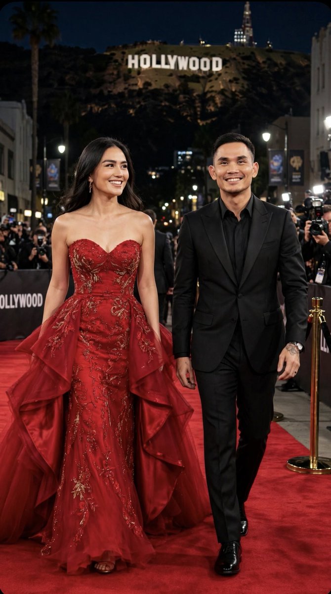 junkothelegend's tweet photo. AGNEZ &amp; JUNKO SEKARANG DAN DULU #agnezmo @agnezmo #junkoagus #reacherseason4 #reacher #hollywood #artist #celebrity https://t.co/W2ob0skPEu