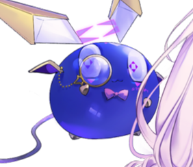 crowkerus's tweet photo. @cyhg_gd charon has a mouth! (from lagrange aria + the link play sticker) https://t.co/LimpD3TN6F