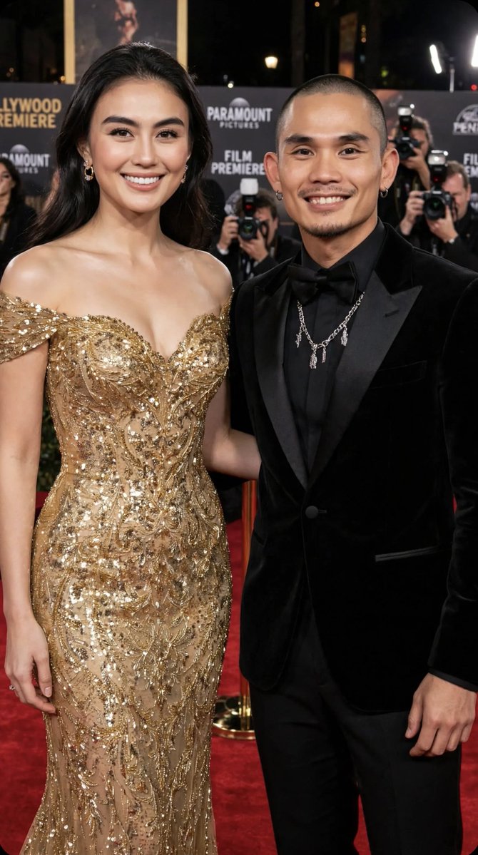 junkothelegend's tweet photo. AGNEZ &amp; JUNKO SEKARANG DAN DULU #agnezmo @agnezmo #junkoagus #reacherseason4 #reacher #hollywood #artist #celebrity https://t.co/qH7JKpKvQg