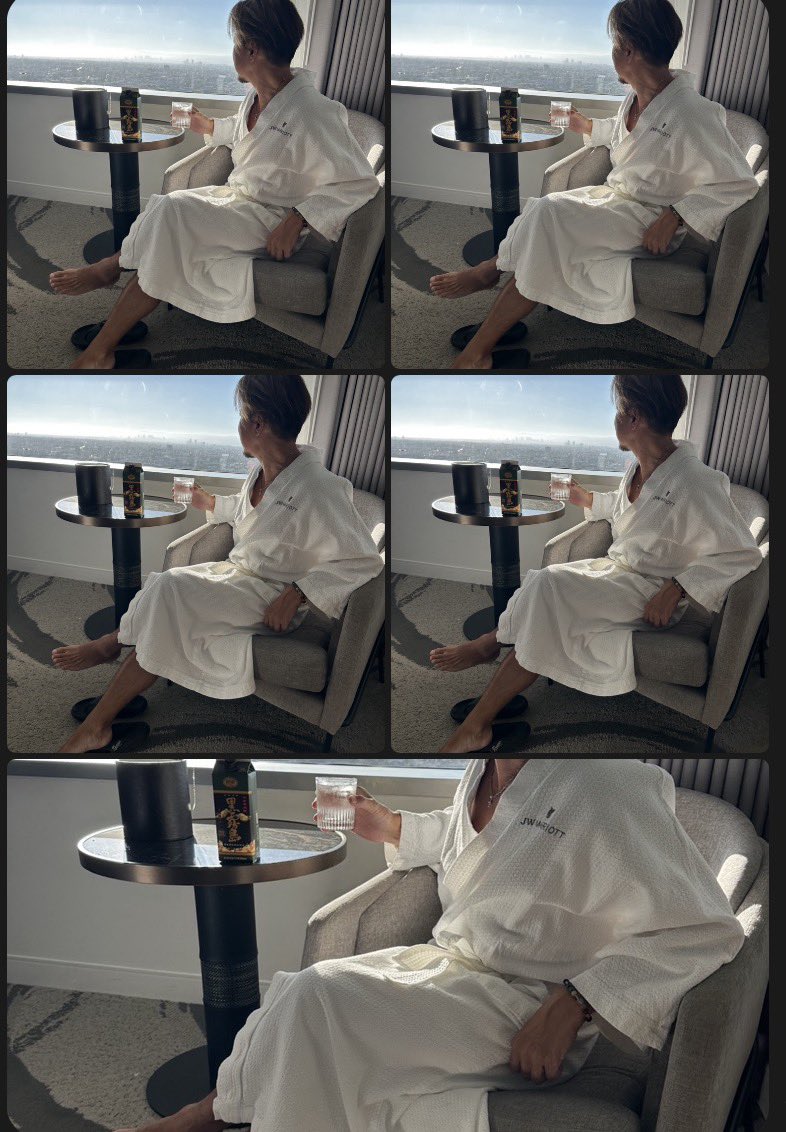 yuuki772277's tweet photo. LAのホテルについたら速攻でこのような写真が送られてきました。なぜ5枚も。謎は深まるばかりです！ https://t.co/P6qJTA4Sll