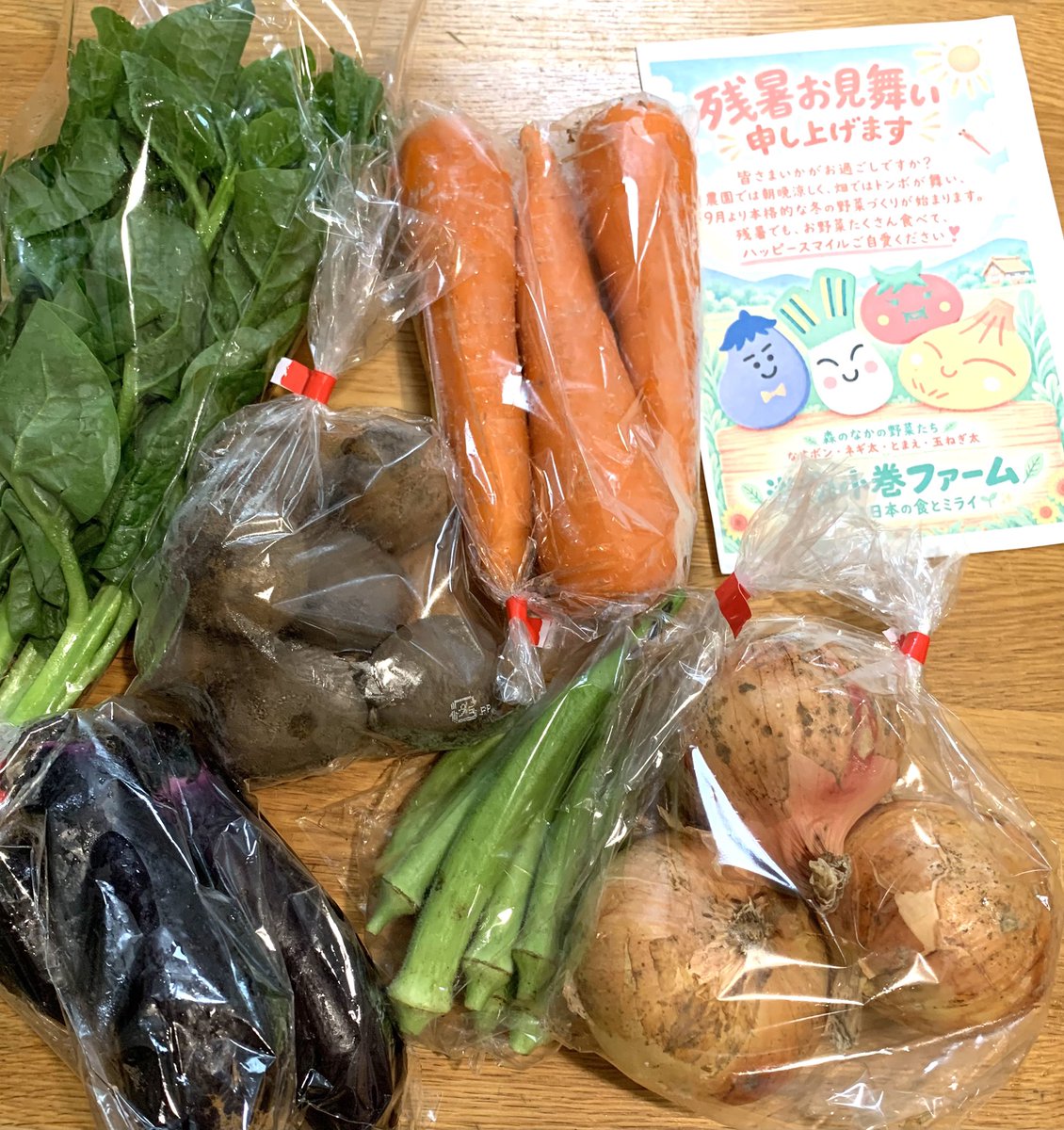 YorikoS6's tweet photo. ✨まさに森のなかの野菜たちでした🥦

かつて畑を見学させて頂いた衝撃😱から、細く長く購入させて頂いている
💖湘南小巻ファーム💖
小巻さんのお話、聞けば聞くほど感動と驚きがあるはず！超オススメ✨30年ものの貴重な梅干しまで分けて頂きありがとうございます🥰

#shonan_komaki https://t.co/7Y1z7ECKcM
