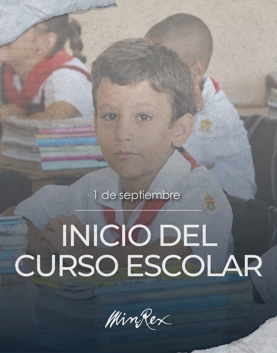 yoandergaldeuz's tweet photo. Bajo la complejidad del bloqueo económico energético y de asfixia contra nuestro pais hemos sido capaces de defender las conquistas de la Revolución 🇨🇺 .Es una bendición la apertura del curso escolar en Cuba #CubaNoSeRinde ,#SinPerderUnDía ,#PorCiroRedondoTodo https://t.co/uQxqlKcWus