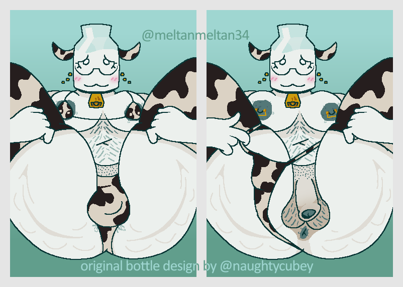 meltanmeltan34's tweet photo. milky bottle based on a drawing by @naughtycubey hehell yeah #nsfw #nsfwtwt #bfdinsfw #oscnsfw https://t.co/1HuN21Lr72