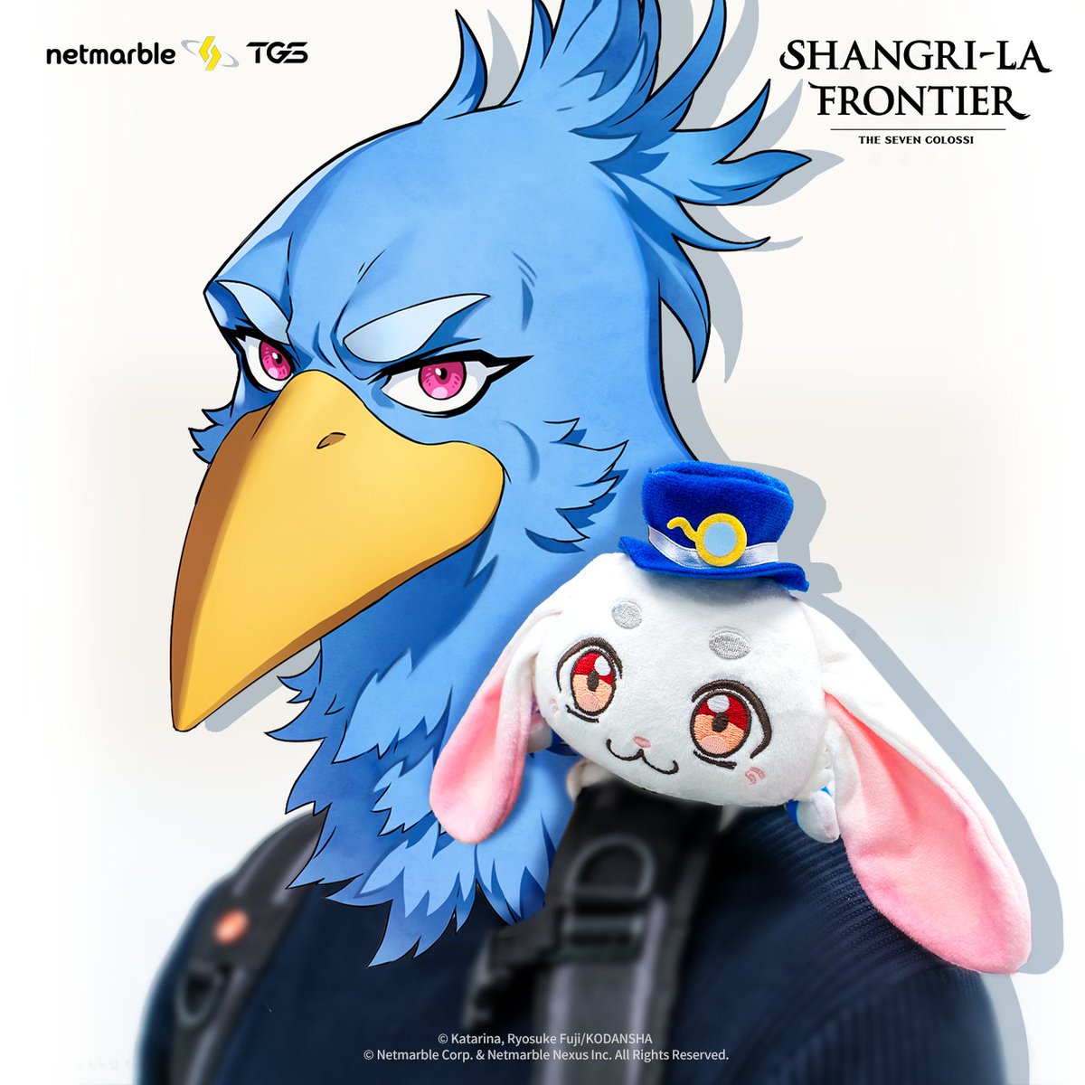Shanfro_7C_en's tweet photo. ＼TGS Goodies Alert／

Emul is coming to Tokyo Game Show!
The Emul shoulder plush is waiting
for you at the ShanFro7C booth😆

Perch Emul on your shoulder
and become Sanraku!

#ShanFro7C #TGS2026 https://t.co/V05u98xaWN