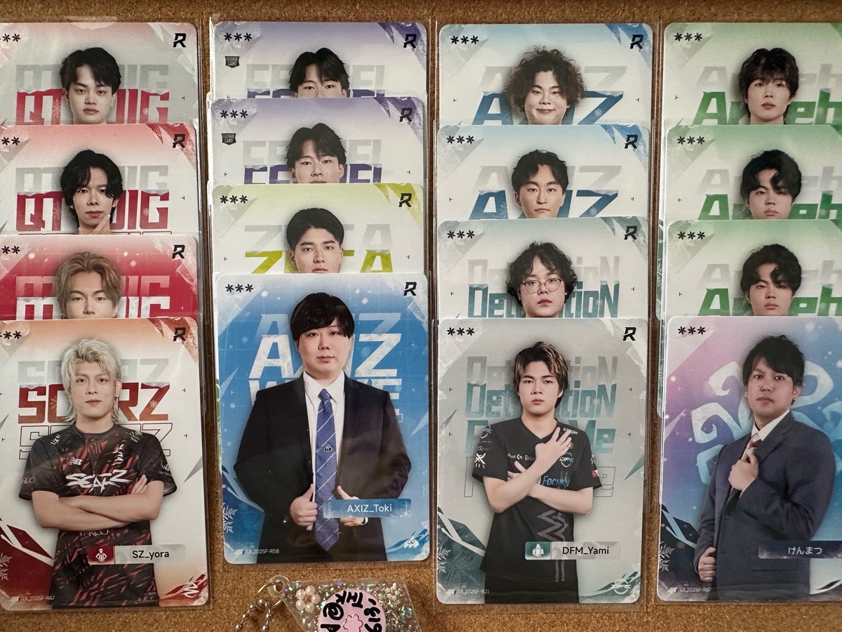 Arissa613_THK's tweet photo. 【交換・讓渡】IJLカードコレクション 2025秋

譲＊画像のもの
求＊RC AKa or 1枚￥50

同種があるものは同種優先。
検索からでもお気軽にお声がけ下さい。
よろしくお願いいたします。 https://t.co/ELcoiymkPP