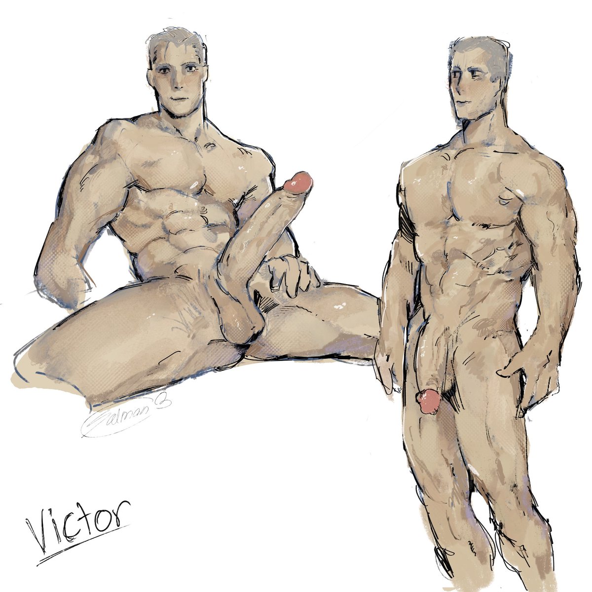 salmonfrutti's tweet photo. Victor my oc https://t.co/BkVKGeW7G7