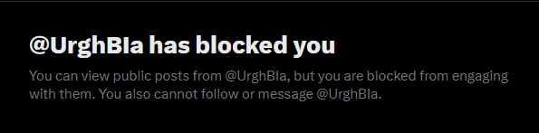 Venstews's tweet photo. @UrghBIa Blocking me just makes you look even more guilty! It's like you only can defend yourself If, you have your fan base doing it for you. https://t.co/mb9e1rCYlo
