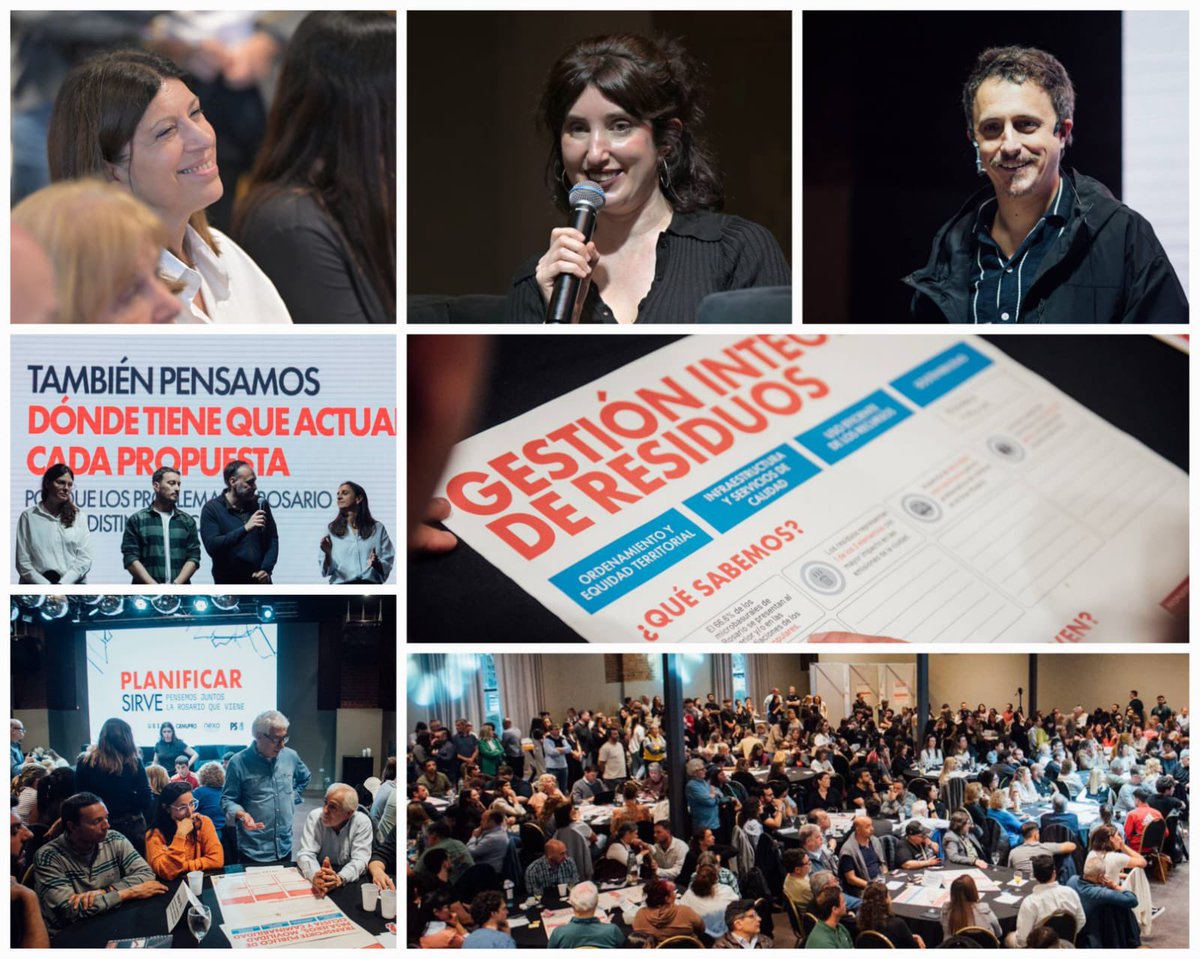 ClaraGarcia_SF's tweet photo. EN ROSARIO, LA POLÍTICA SIRVE

​La ciudad que nos enorgullece nació de la planificación y de una política que sueña y construye. Hoy, con más de 400 voces y nuevas ideas, retomamos el camino del Partido Socialista para una Rosario de pie. Arranca un nuevo futuro #PlanificarSirve https://t.co/kl14usWDY2