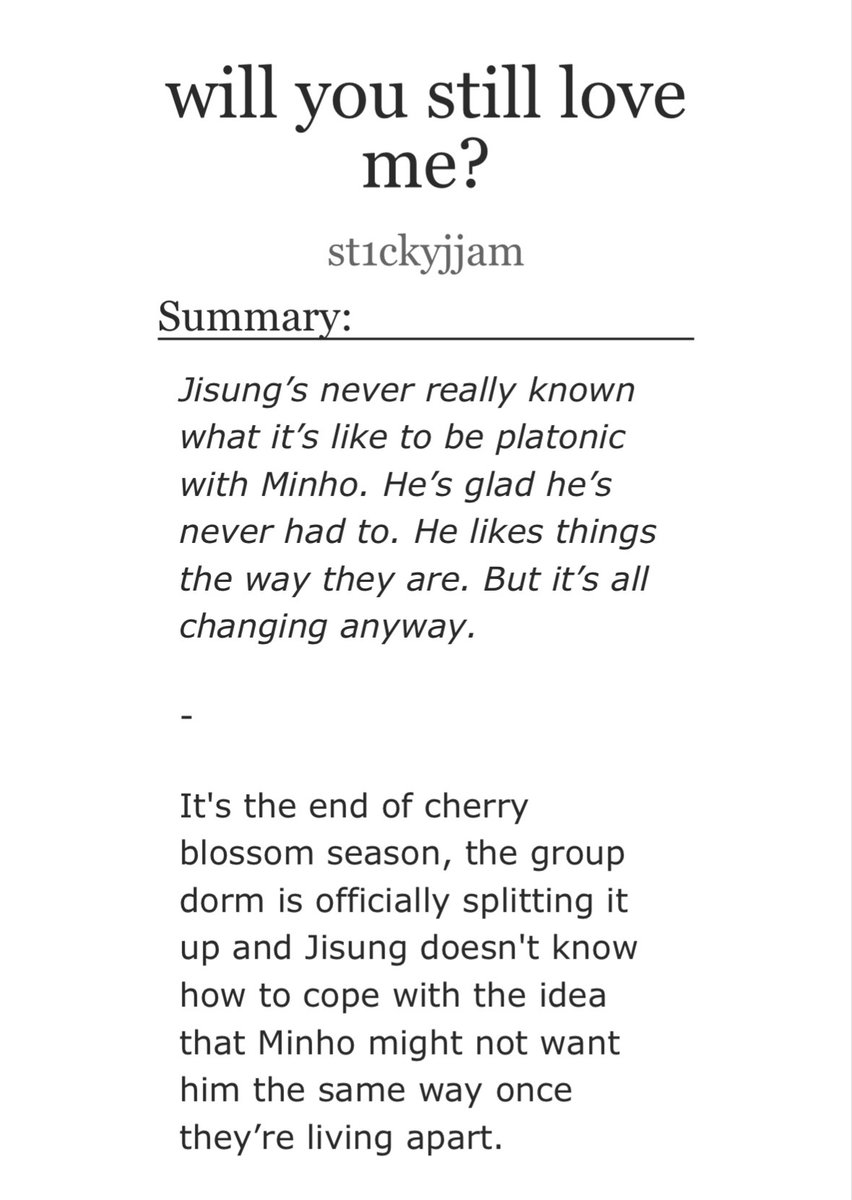 st1ckyjjam's tweet photo. new minsung fic is up! https://t.co/0oepNbdTTk https://t.co/HDN6bM2dBV