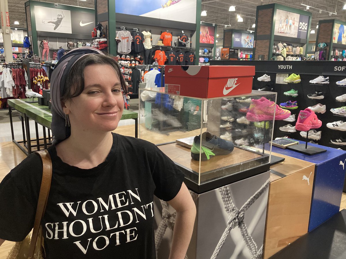 HebrewWifey's tweet photo. At the mall being fabulous. 
Clancy is in the air. https://t.co/SvKyjliYO1