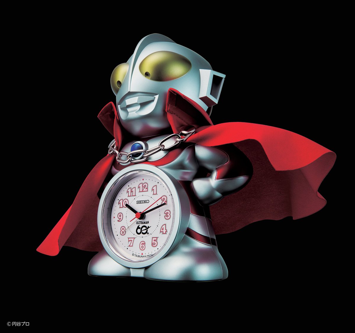 tsuburayaprod's tweet photo. 「#ウルトラマン60周年 目ざまし時計」
世界限定2,078個で予約開始⏰

マントは取り外しが可能でお好みにあわせてディスプレイを楽しめます

✨特典
シリアルナンバー入りの「ウルトラマン60周年オリジナル記念カード」

https://t.co/Xnh6NAxLT5↗

購入・詳細👇
https://t.co/gOQmnk5m2Q https://t.co/MzJZrupFCA