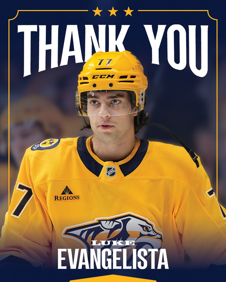 PredsNHL's tweet photo. For everything that you've meant to Smashville, thank you Vange 🤝 https://t.co/PN63hYp3YS