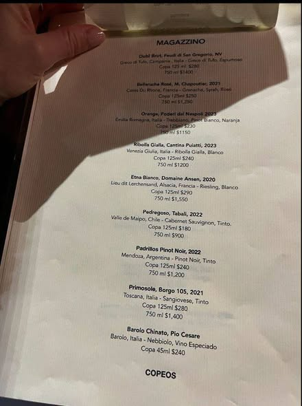 AntonioJMarti's tweet photo. Bandida Chaira

Aquí está la carta del restaurante, NI SIQUIERA TIENEN ESE VINO.
No es un restaurante de super lujo, vean los precios.
Los pendejos son ustedes https://t.co/TBNyiibfvu