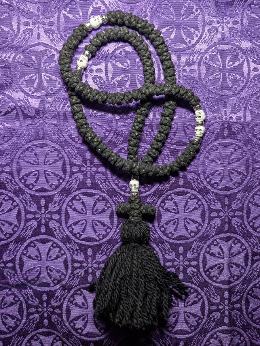 KnotTyingRabbit's tweet photo. My Etsy shop is back open after a short vacation! If you need a prayer rope, rosary, or some incense, go take a look! Link on my website, in bio. https://t.co/3DbfOb1rlj