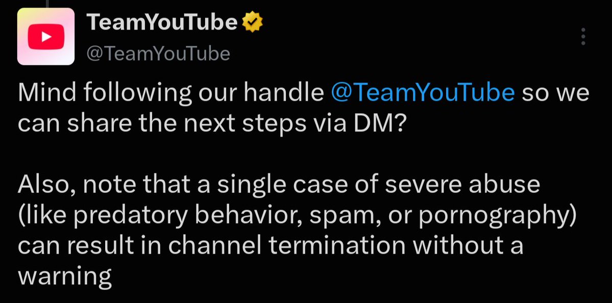 WorldNuggz's tweet photo. @TeamYouTube https://t.co/ripqDGYEq0