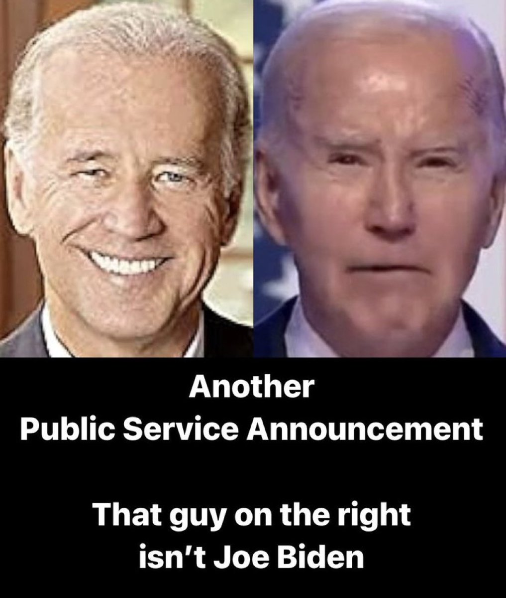 RealAF_Patriot's tweet photo. No one likes to admit they got fooled. 

A bruised ego can hurt … I get it. 

But once someone is able to understand that Biden was never President, many doors of truth then open up for them. 

It’s time to rip off the bandaid and tell the world what REALLY happened with the 2020 election and the 4 year pause. 

45-47

The dash matters.