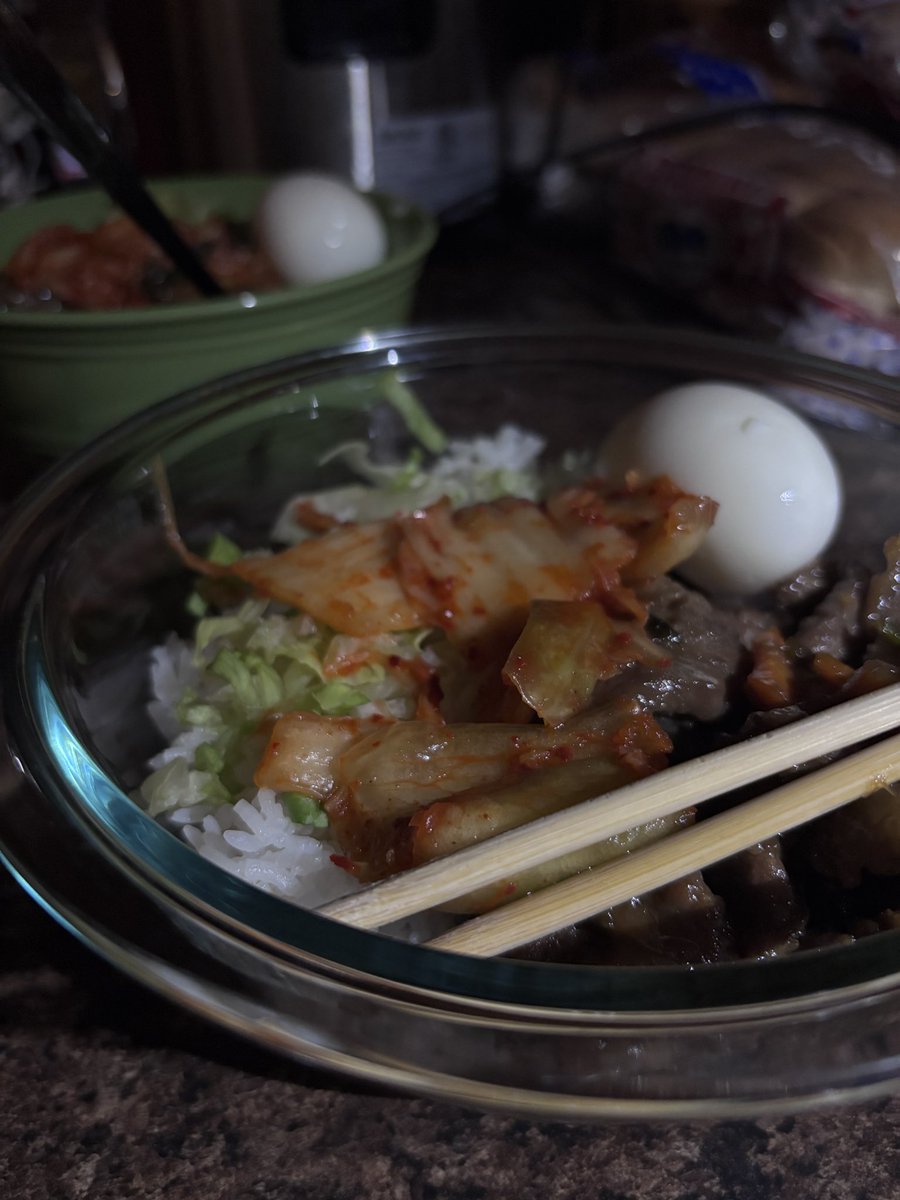 choppdown's tweet photo. Me and my lady just made beef bulgogi bowls… chefs kiss🤌🏾💕 https://t.co/4BP3CjktxM