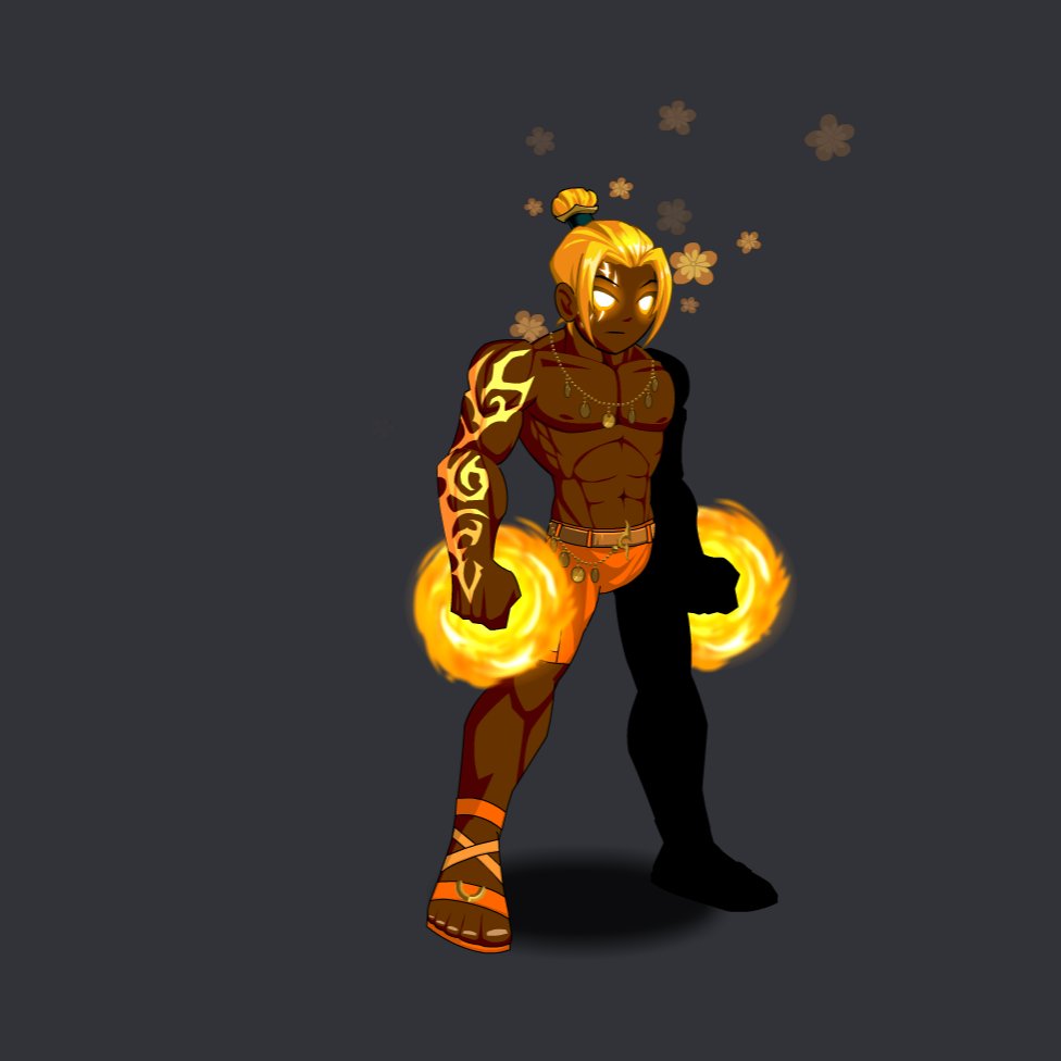 Makifaaa's tweet photo. Summer's Magnum Opus, THANK YOU For This Beautiful Piece 😭🔥 #aqw https://t.co/K1KaFhW14F