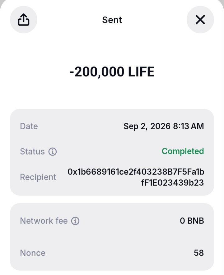 getbnblife's tweet photo. 立即领取您的份额，获取 200,000 枚 $LIFE。

请完成以下任务：
🔸 关注
🔸 点赞并转发置顶推文
🔸 回复你的 $BNB 地址 https://t.co/DlHbD5wfOO