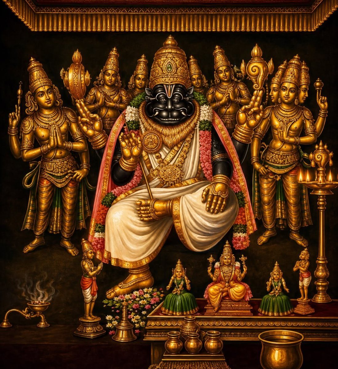 Maha_Periyavaa's tweet photo. Good morning. Have a awesome day ahead. 🙏🏻🪷🌿❤️ https://t.co/21xNhqf3dH
