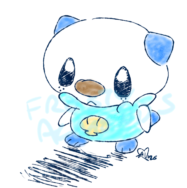 FrostyAlmonds's tweet photo. (Almost) Daily Oshawott 1314. https://t.co/WFAGThfbDi