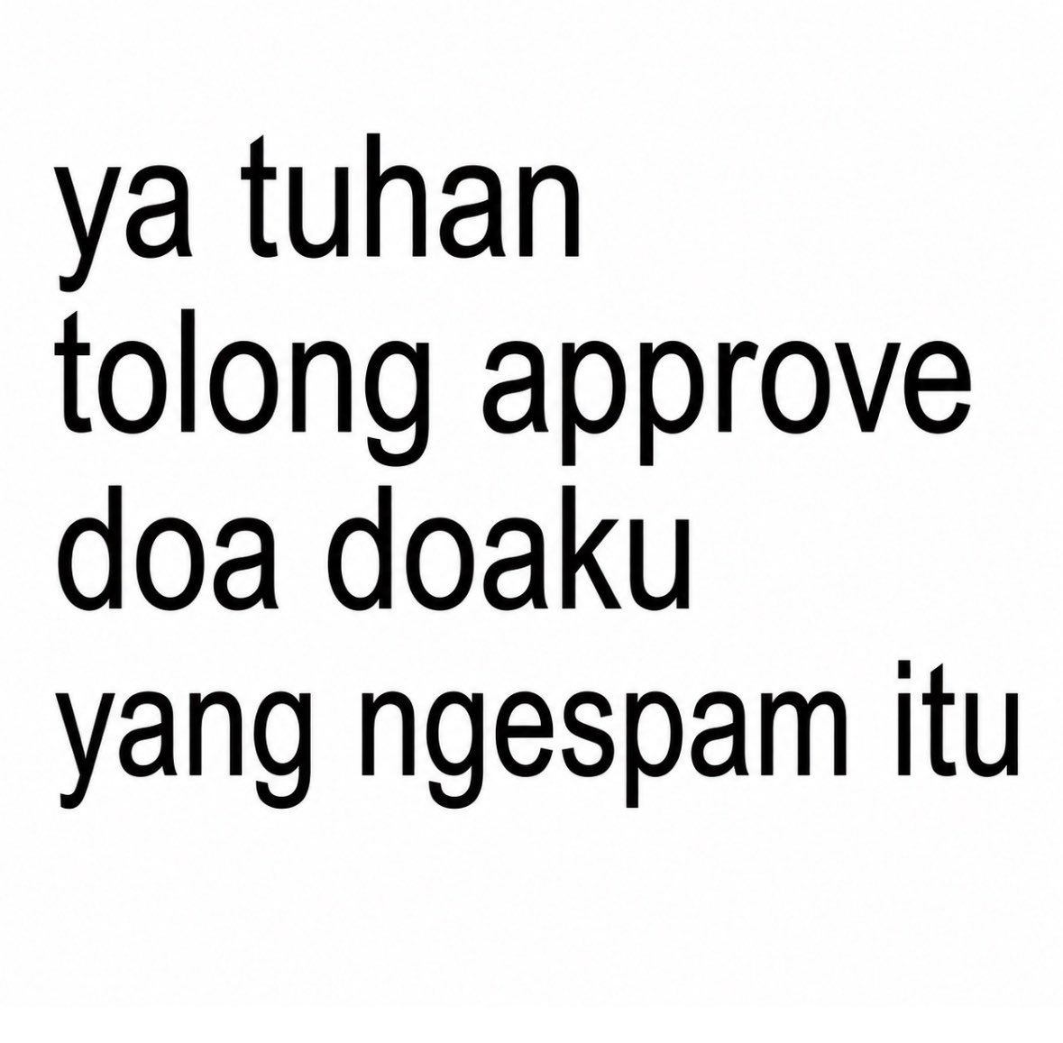 Inaarich's tweet photo. tolong ya allah🥹 https://t.co/eNESlqBg5u