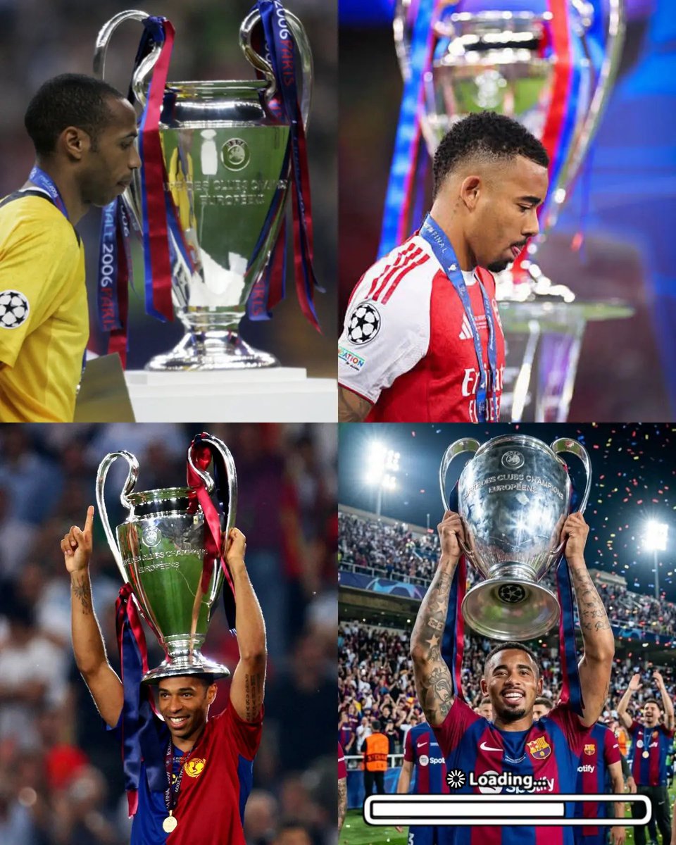 GOALPLU's tweet photo. Cocoklogi: Untuk memenangkan Champions League bersama Barcelona, anda harus terlebih dahulu kalah di final bersama Arsenal 👀 https://t.co/HSbDgoM13c