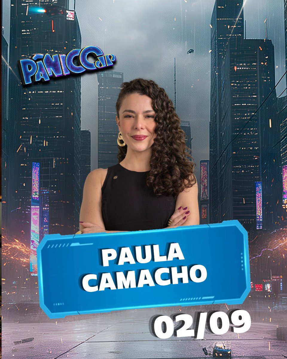 programapanico's tweet photo. BOMBA NO PÂNICO COM PAULA CAMACHO!

Ela chega para comentar as últimas bombas da política nacional. Jornalista, comentarista política e dona de um canal que mistura notícia, opinião, humor e aquela dose de sarcasmo que às vezes explica Brasília melhor que muita coletiva de imprensa.

Entre os assuntos mais quentes do momento, debates que estão incendiando a internet e tudo aquilo que aconteceu enquanto você tentava entender o noticiário, Paula vem para colocar a política na mesa do Pânico.

Amanhã, 12h, no Pânico!