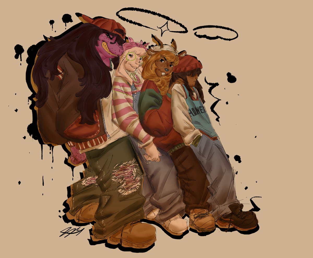k1t_catt's tweet photo. Fun gang? Only ever heard of the Fresh Gang...

#deltarune https://t.co/EEs7HTShxc
