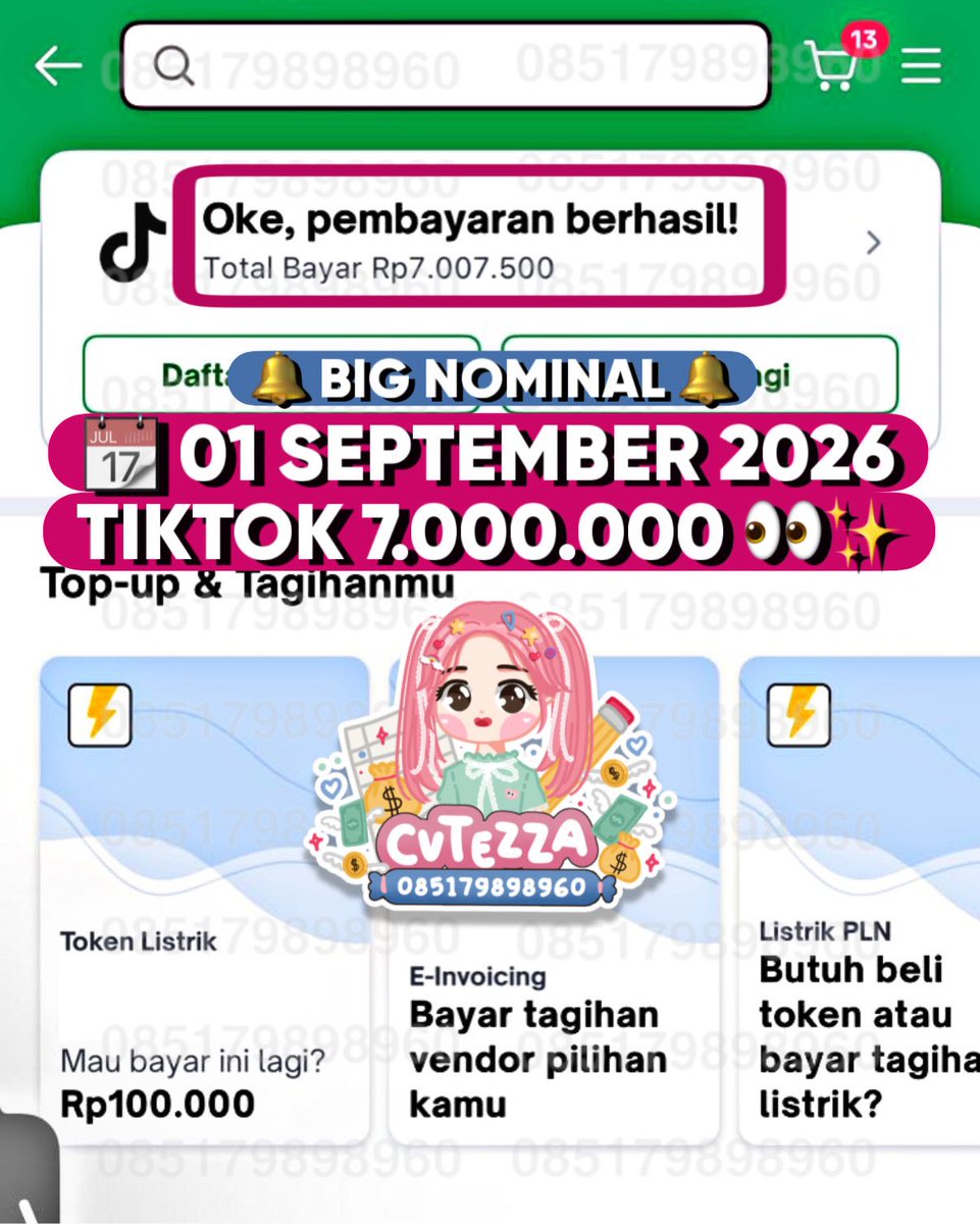 gelzut's tweet photo. 🚨 CARI GESTUN?👀

Masih takut ketipaw? Tenang, yuk cairin di Zaa yg jelas trusted 🧏🏻‍♀️❤️

— 🔖 Ready spaylater ,gopaylater, kredipaw, indodana, yup ,tiktok,dll ✨

✅ Trusted Since 2022
✅ Testi full big nominal
✅ Proses cepat &amp; transparan

☎️ feel free to ask WA di bio yaa😘 https://t.co/bD98cPVdSa