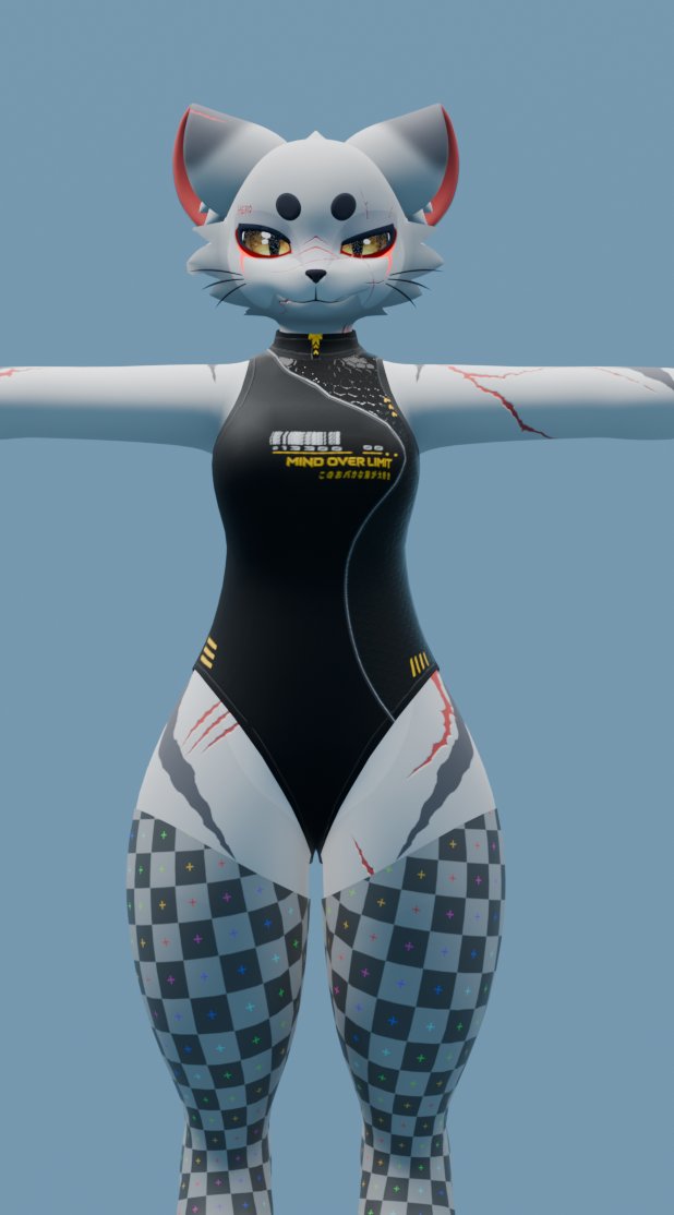 CheePaws1233's tweet photo. Potential bodysuit for the fit? Male/Female ofc

#Mayu #VRC #Blender #VRCFurry #Furry #3D #Cat #meow #CheePaws #VR https://t.co/lwgkRJBFSq