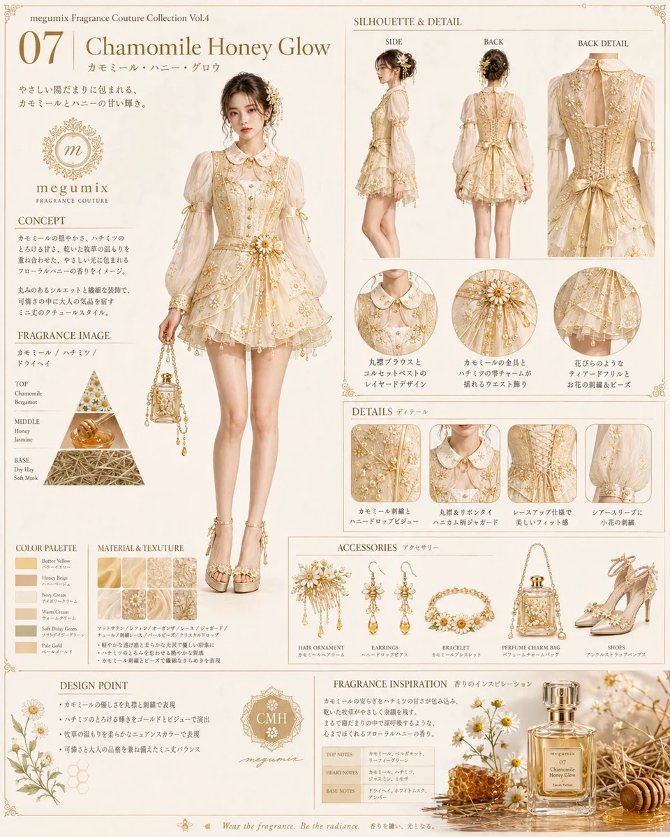 megumix@AIart в X: „👗AI衣装デザイン図鑑👗 ✨🧴 megumix Fragrance