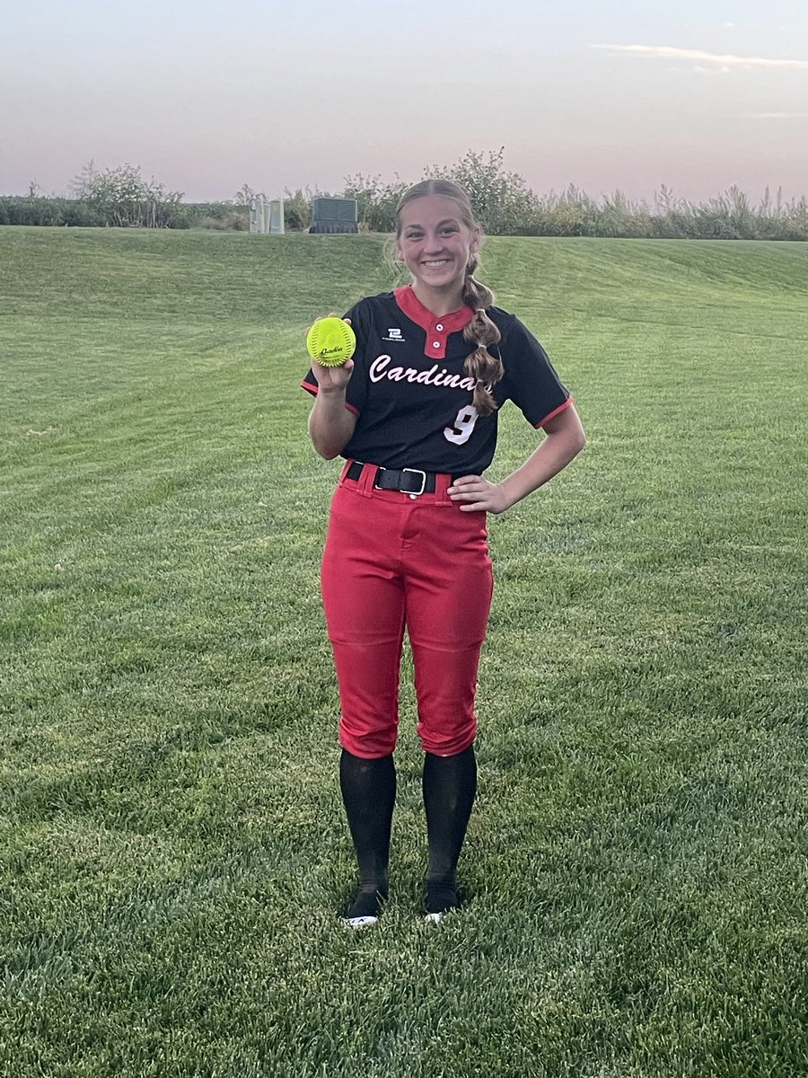 NebWave16u's tweet photo. What a monster shot!  Great oppo power from 2029 @IzzyOltmans tonight! Just listen to the student section!! 🔥 💣 🧨 - great win tonight by @CreteSoftball #ridethewave https://t.co/BQHKwR9Cco