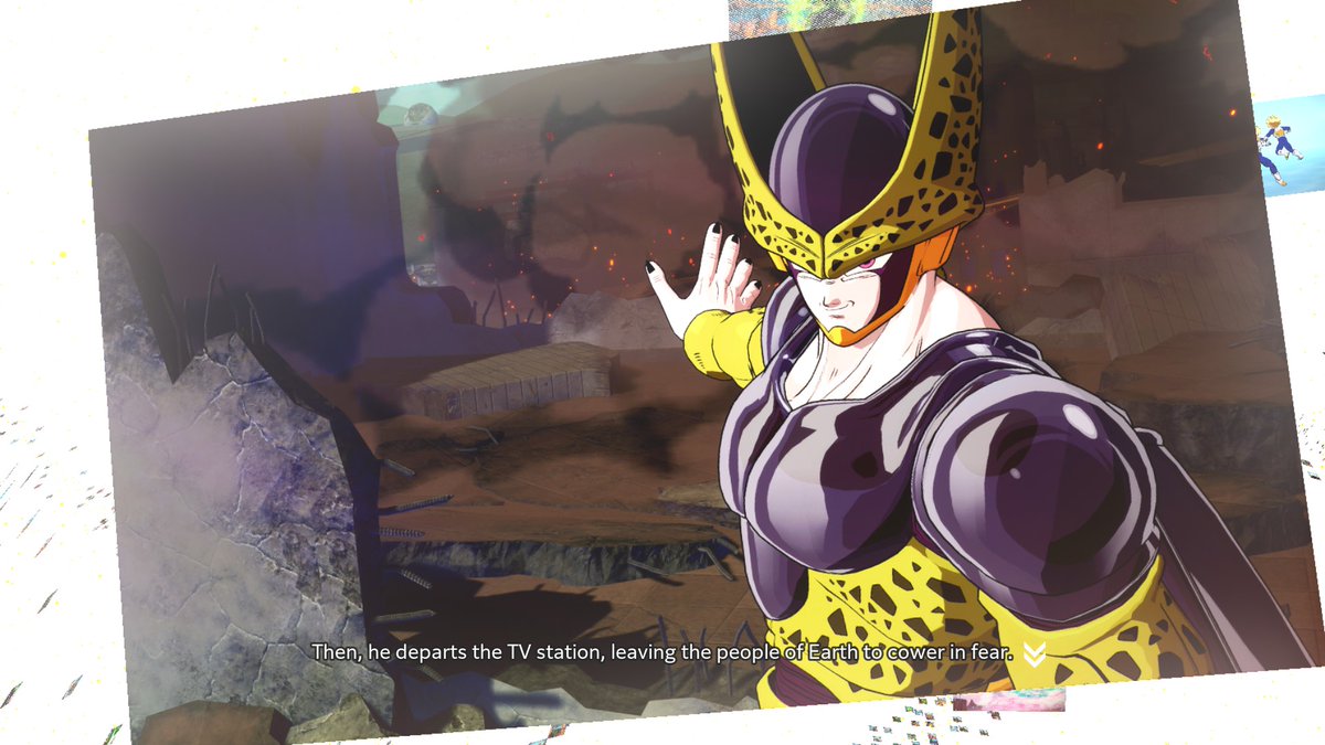 __Zavi__'s tweet photo. Piss colored Cell jumpscare https://t.co/OEQQH3FvqN