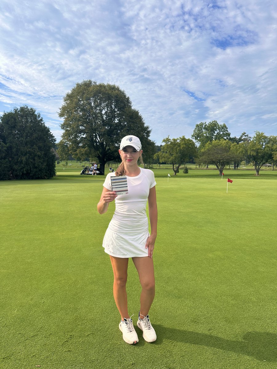 SpartanGrlsGolf's tweet photo. 🚨🚨Personal Best Alert🚨🚨 Monday Elizabeth Z-M cards a new personal best at Wanaki GC with a 34 (-1) at the GMC Mini Meet #2. We are proud of you Liz, keep working hard!! #GolfIsFun https://t.co/XHGtpyFQVp