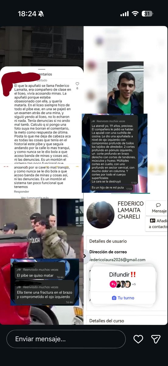 Polarlysm's tweet photo. INTENTO DE FEMICIDIO. https://t.co/qGIeEOdqvC