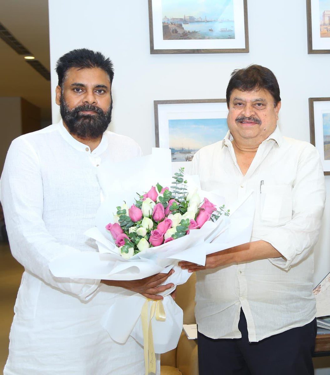 N_RamchanderRao's tweet photo. Heartfelt birthday wishes to Deputy Chief Minister of Andhra Pradesh Shri @PawanKalyan garu. His extraordinary journey and achievements have inspired countless youth across the country. I pray for his good health and long life in the service of the people. https://t.co/pnvHv604rn