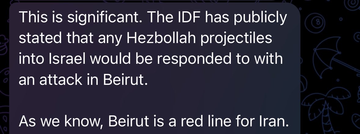 WW3_Monitor's tweet photo. YEP THIS COULD GET OUT OF HAND 

👀👀👀👀👀👀🇮🇱🇱🇧🇮🇷 https://t.co/8s6SSYTmL1