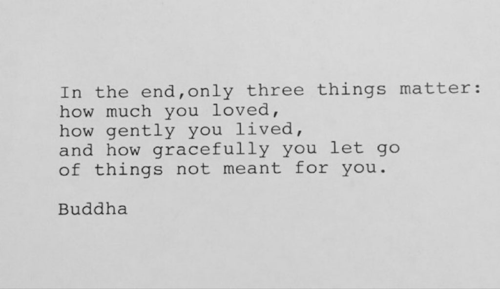 ValaAfshar's tweet photo. In the end, only three things matter https://t.co/0obvbbH7vd