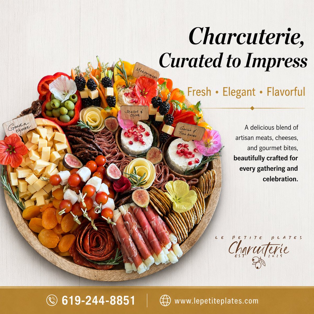LePetitePlates's tweet photo. Looking for luxury charcuterie catering in San Diego?

Order your custom board today.

Call: (619) 244-8851

Email us: lepetiteplates@gmail.com

Website : https://t.co/jejau1BRQP

#CharcuterieBoard #SanDiegoCharcuterie #CharcuterieCatering #GrazingTable https://t.co/BYaoDbaOia
