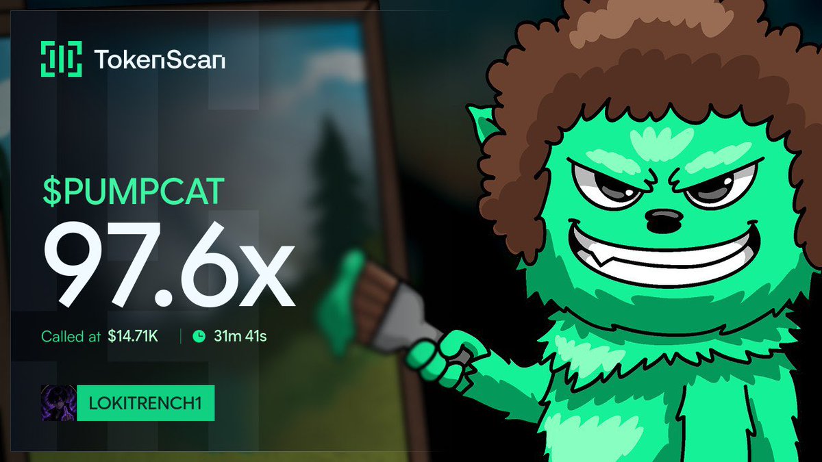 LOKITRENCH's tweet photo. 100x obtained in my alpha cabal within 30 mins on $PUMPCAT

Dm now to join https://t.co/moMJ7Lexz1

/pnl ANM35KbUcfKdEVBXzSjZBoT6ceSwYRs3fuc79fp7kRqP https://t.co/Tc5nmhuNj6