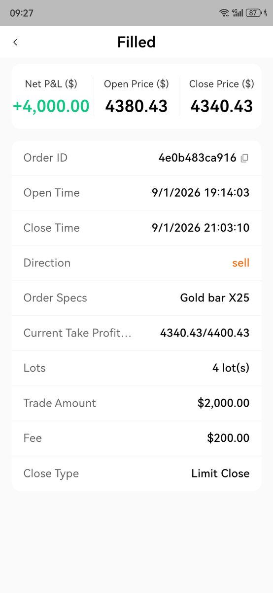 OctopusSmartIII's tweet photo. Shorting gold last night was awesome. Take a look at my live trading records.
Hey, do you also trade lately? We can exchange ideas with each other.
🚀 All‑in‑one AI Investment Assistant. Get 10 Compute Credits on sign‑up, cross‑platform support.
🤖 Intelligent diagnostics, market analysis & Agent‑powered chat.
🎁 One‑click register for rewards: https://app.octopus‑https://t.co/e74sKPcrb6
🔑 Copy this message, open Octopus Smart App for extra 38 exclusive Compute Credits: #OctopusSmart_HD0806#
DM on Telegram for free real‑time guidance 👉@MR_YYDS