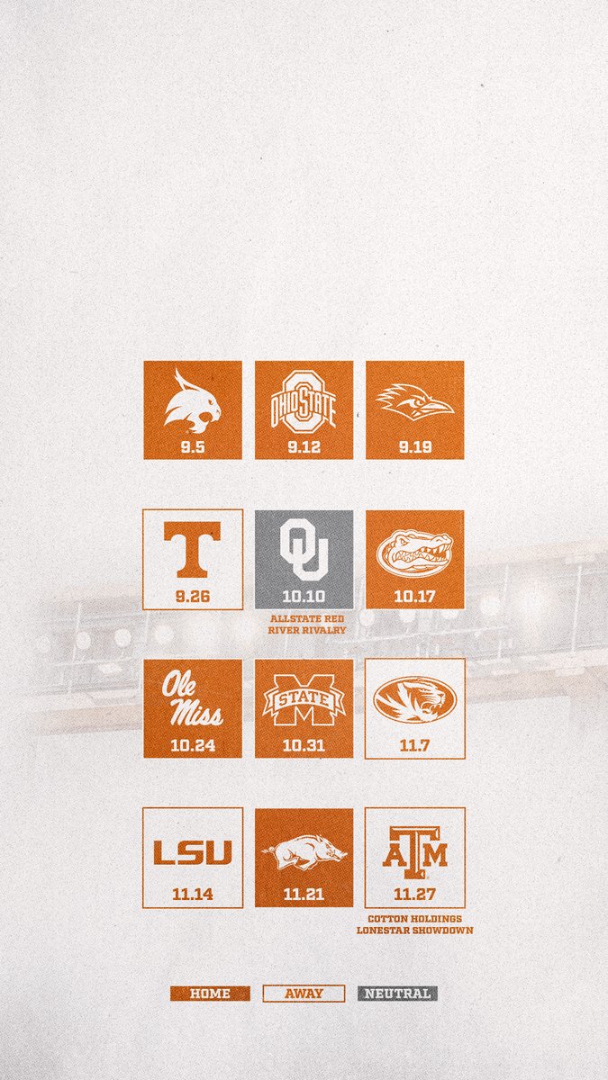 TexasFootball's tweet photo. New season, new wallpaper🤘 https://t.co/FVx0xro0wW