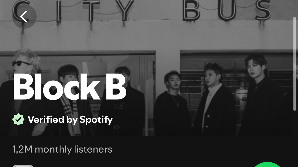 BrazilBlockB's tweet photo. Mesmo em hiatus há 8 anos Block B permanece com a surpreendente marca de 1,2 milhões de ouvintes mensais no Spotify e as BBCs clamam pelo prometido comeback que nunca vem https://t.co/byOuGYE9AO
