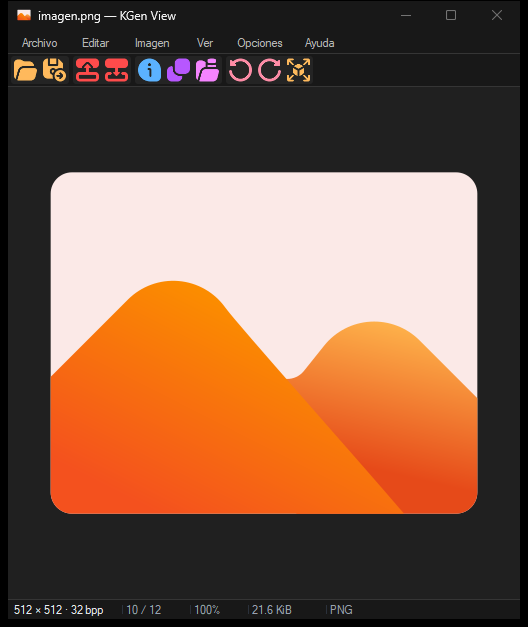 Spinnin34's tweet photo. KGen View es un visor de imágenes para Windows 10 y 11 de 64 bits. Está construido como una aplicación Win32 nativa en Rust, con decodificación mediante Windows Imaging Component (WIC) y renderizado acelerado con Direct2D.

https://t.co/5yDc2V5yOT https://t.co/4saRhvtLPN