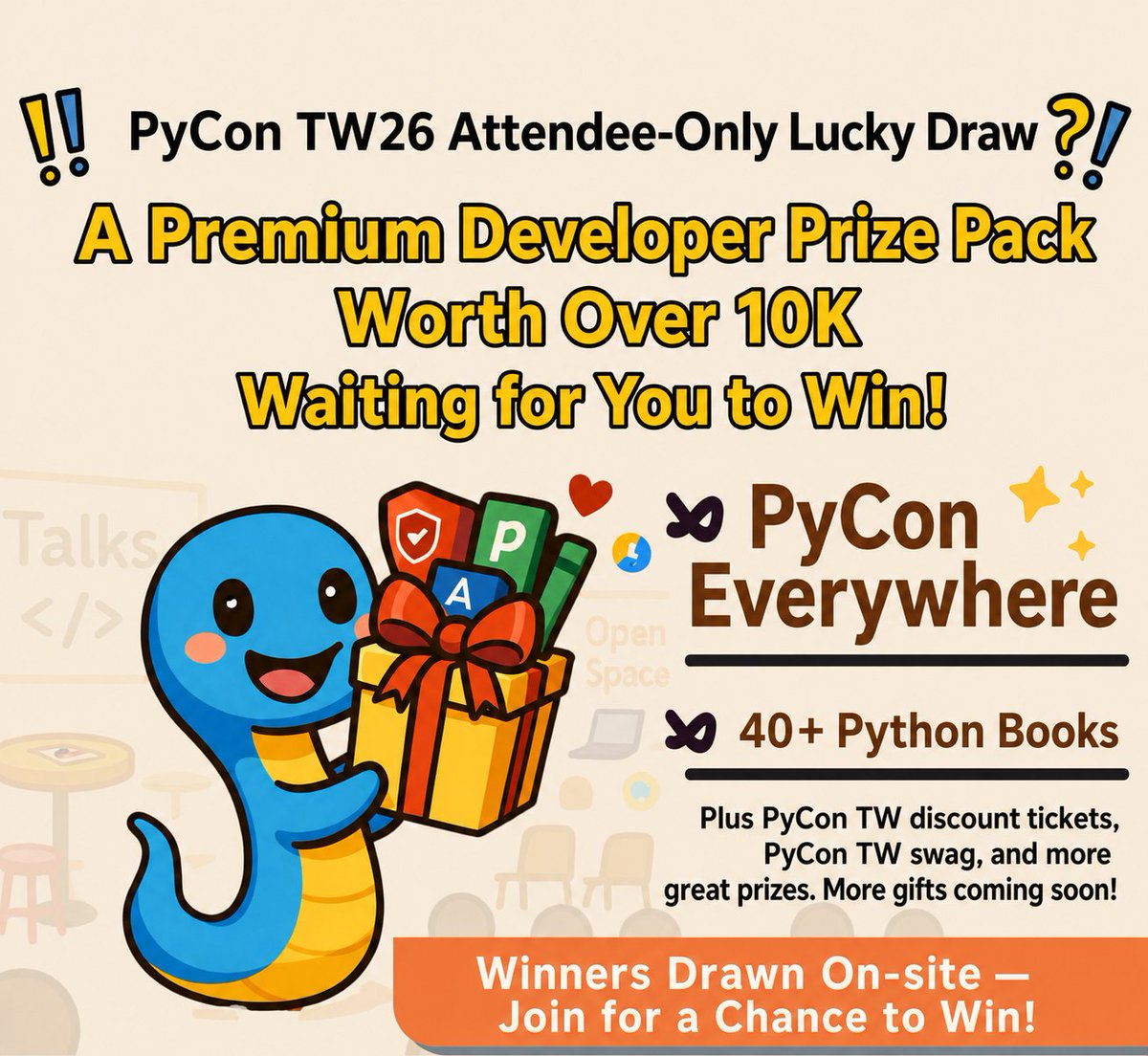 PyConTW tweet picture
