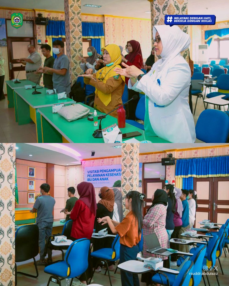 RSUDaaskw's tweet photo. RSUD dr. Abdul Aziz Singkawang melaksanakan Diseminasi dan Evaluasi Terkait Mutu dan Pelayanan bersama Komite Medik sebagai bagian dari upaya berkelanjutan dalam meningkatkan kualitas pelayanan kesehatan.
#rsuddrabdulazizsingkawang #rsaa #singkawang #mutupelayanan #komitemedik https://t.co/V4PtGTZj4U